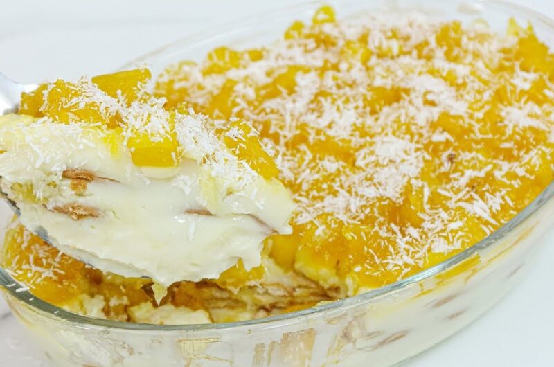 Romige Ananas Verrukking (Dessert)