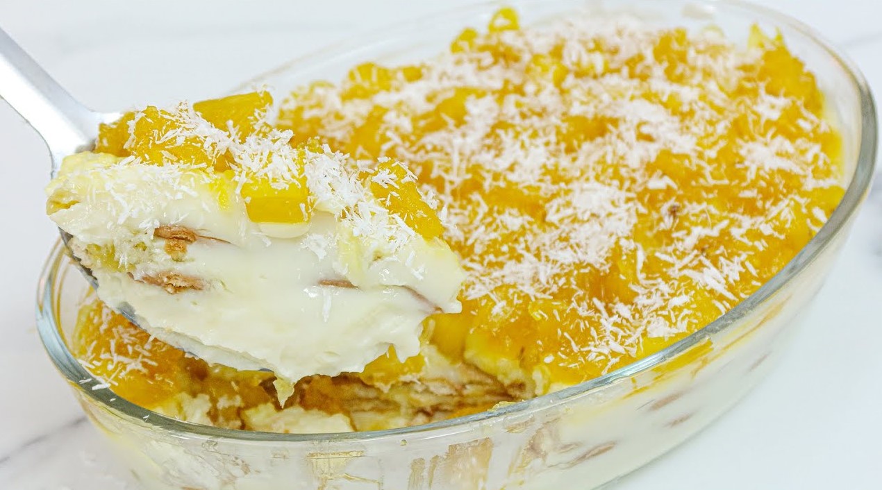 Romige Ananas Verrukking (Dessert)
