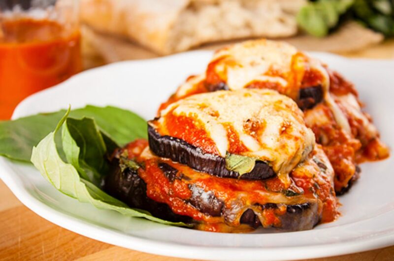 Aubergine in de oven