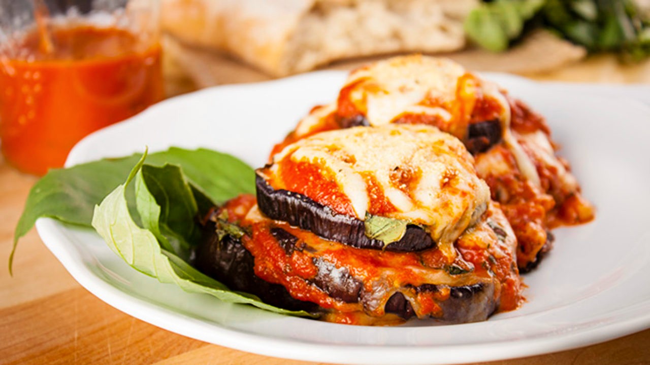 aubergine in de oven