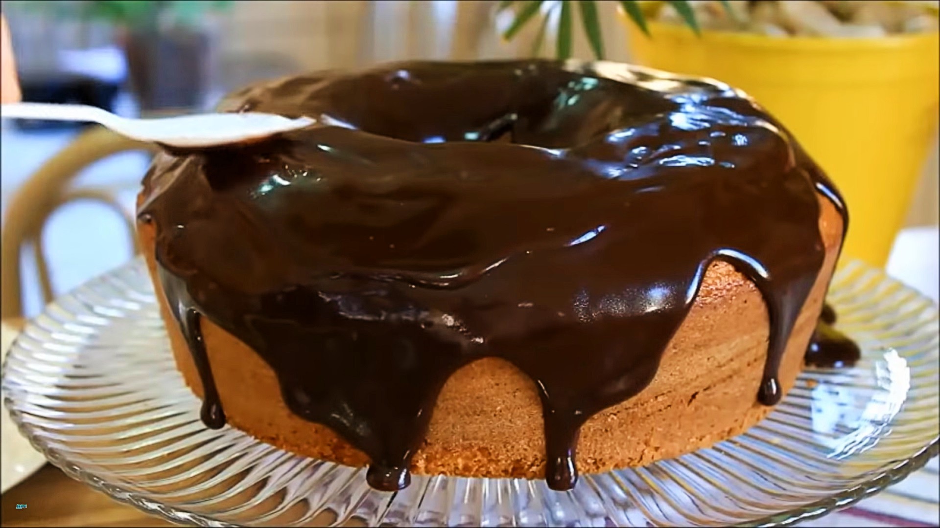 Chocoladesuikerglazuur voor Carrot Cake