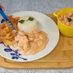 Garnalen Stroganoff