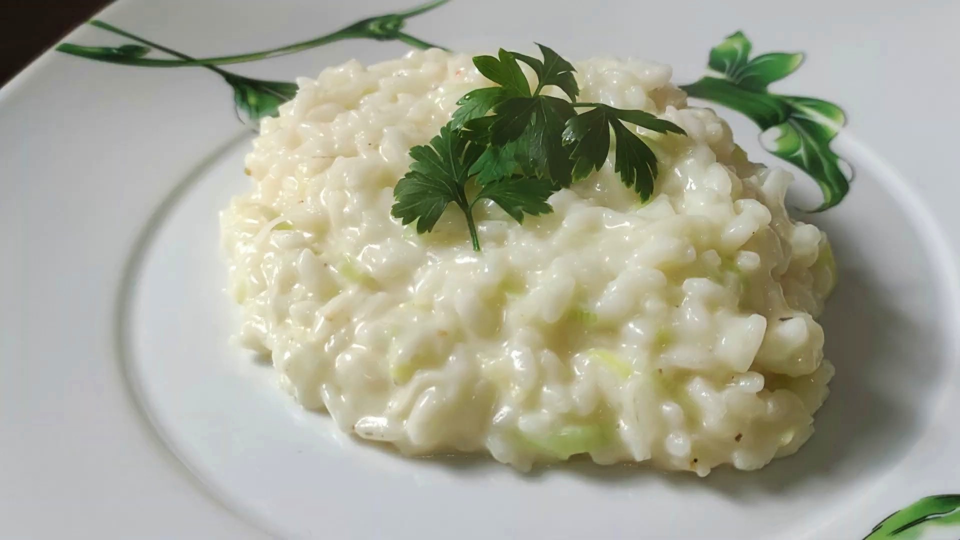 Risotto De Poró Knoflook