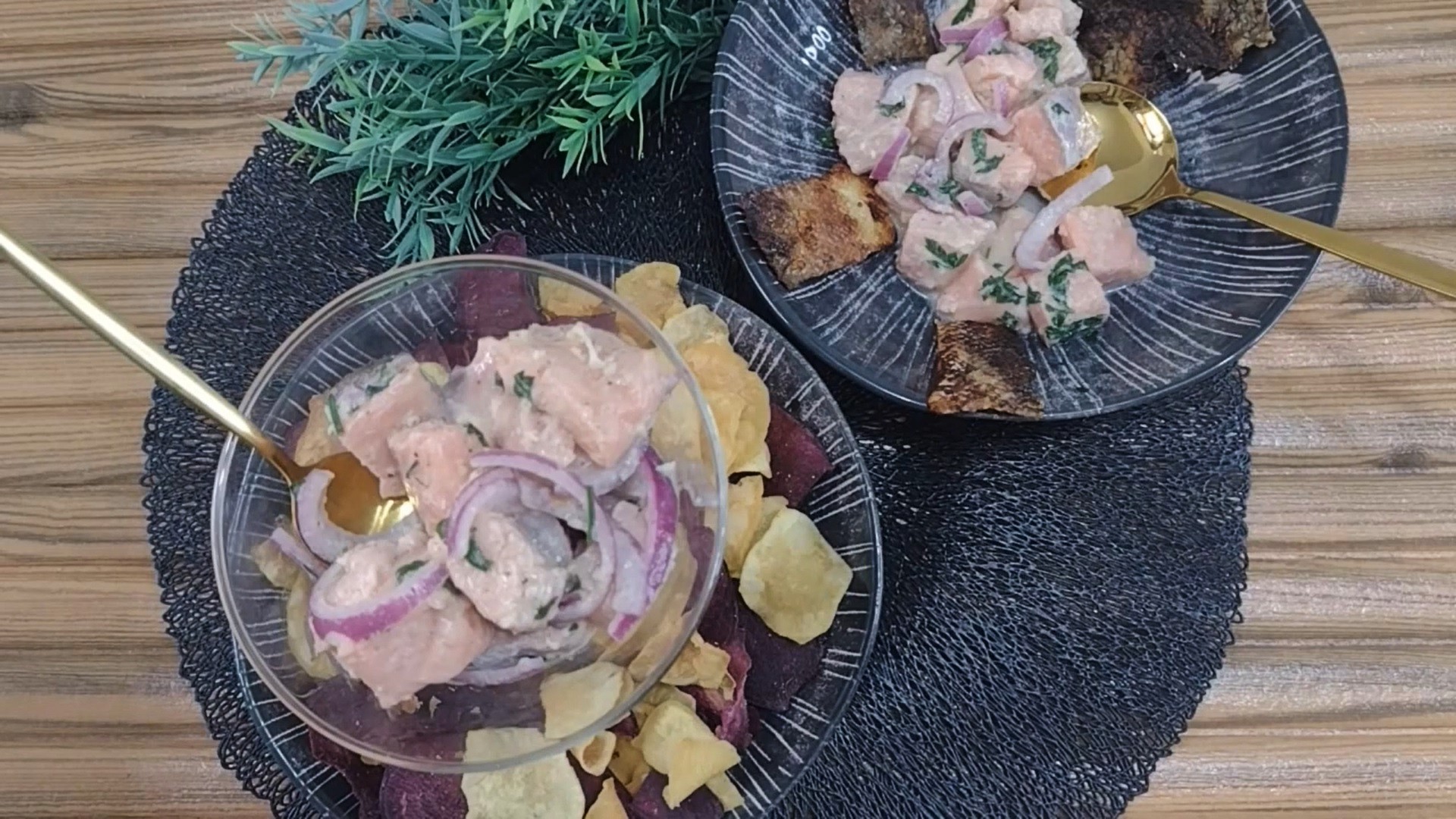 Zalm ceviche