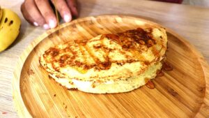 Bananenpannenkoek passen