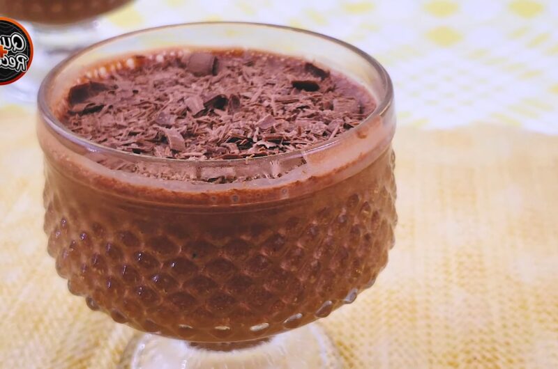 Simpele chocolademousse