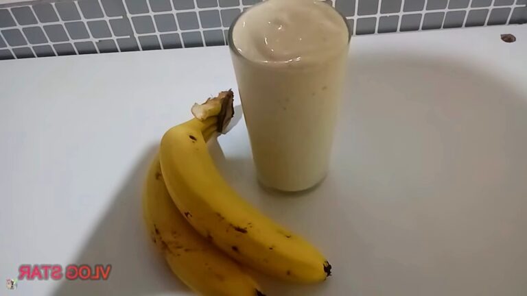 Bevroren bananensmoothie