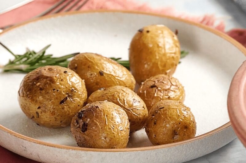 Citroen Peper Gebakken Aardappelen