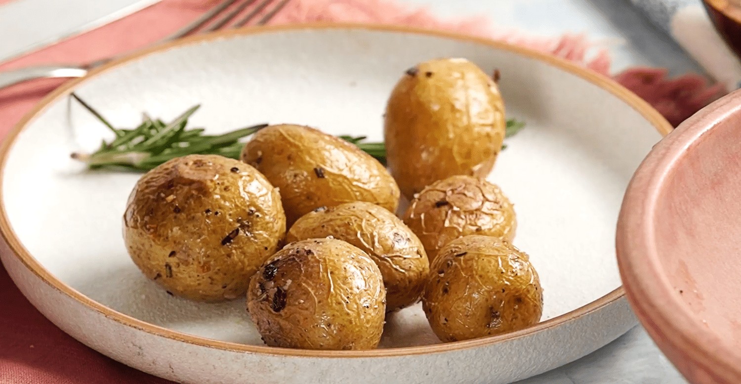 Citroen Peper Gebakken Aardappelen