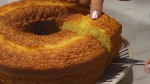 luchtige sinaasappelcake