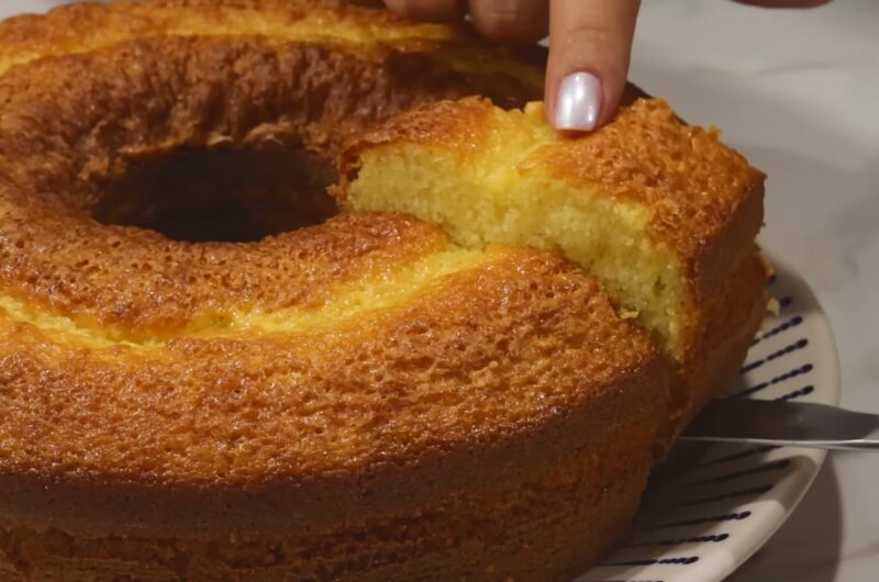 Luchtige sinaasappelcake
