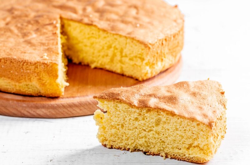 Maïsmeelcake Met Yoghurt