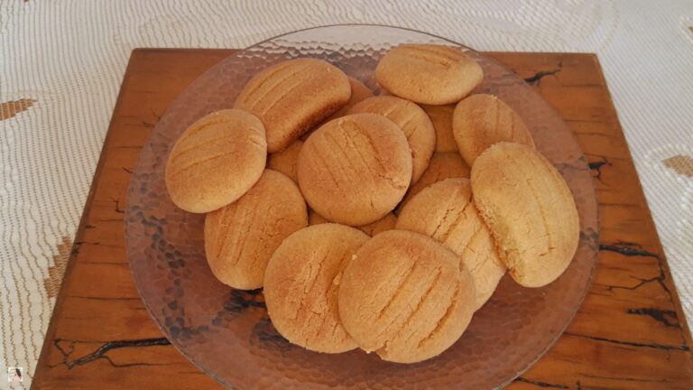 Eenvoudige zandkoekkoekjes