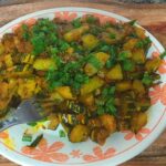 Traditionele Gestoofde Courgette