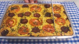 Pepperonitaart uit de blender