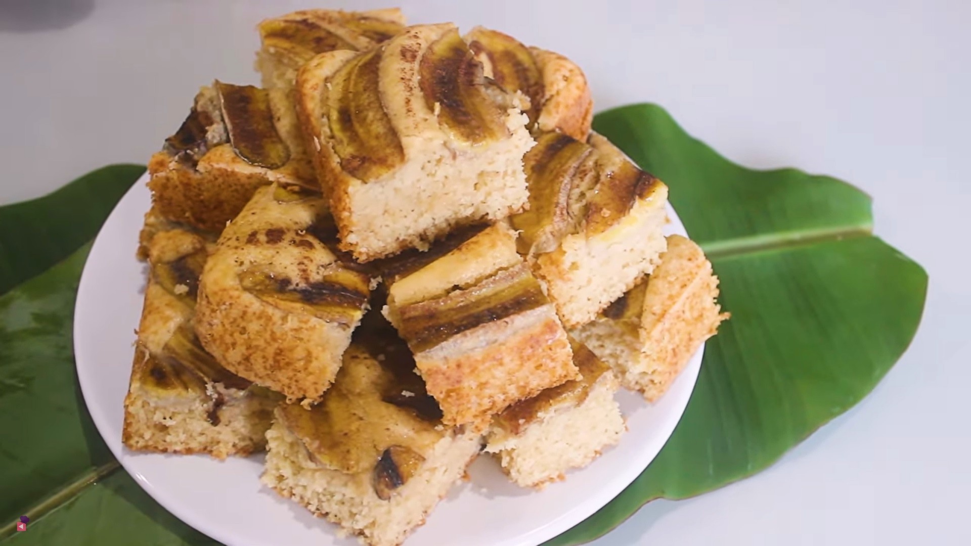 Simpele bananencake